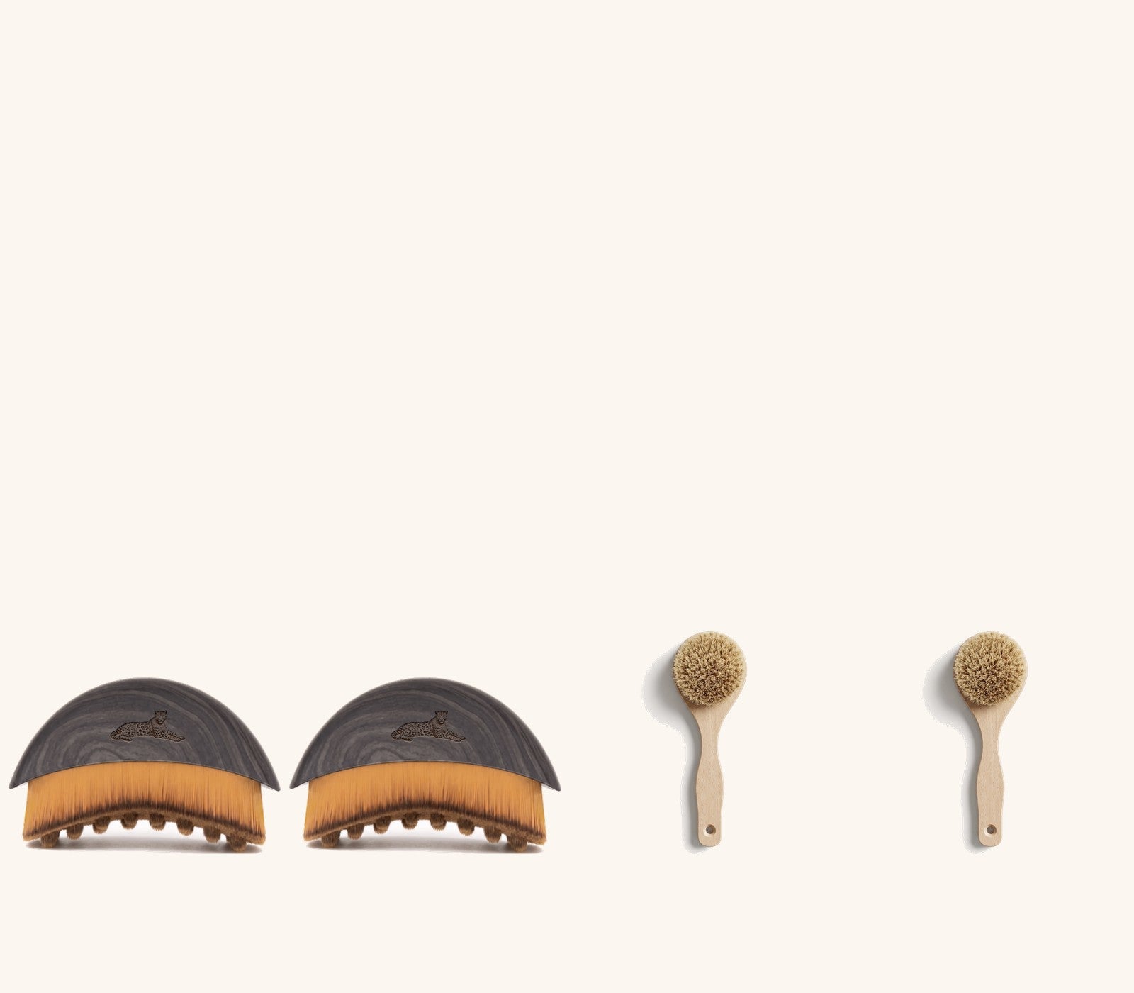 The Duo - 2 Dry Brush + 2 Body Brush