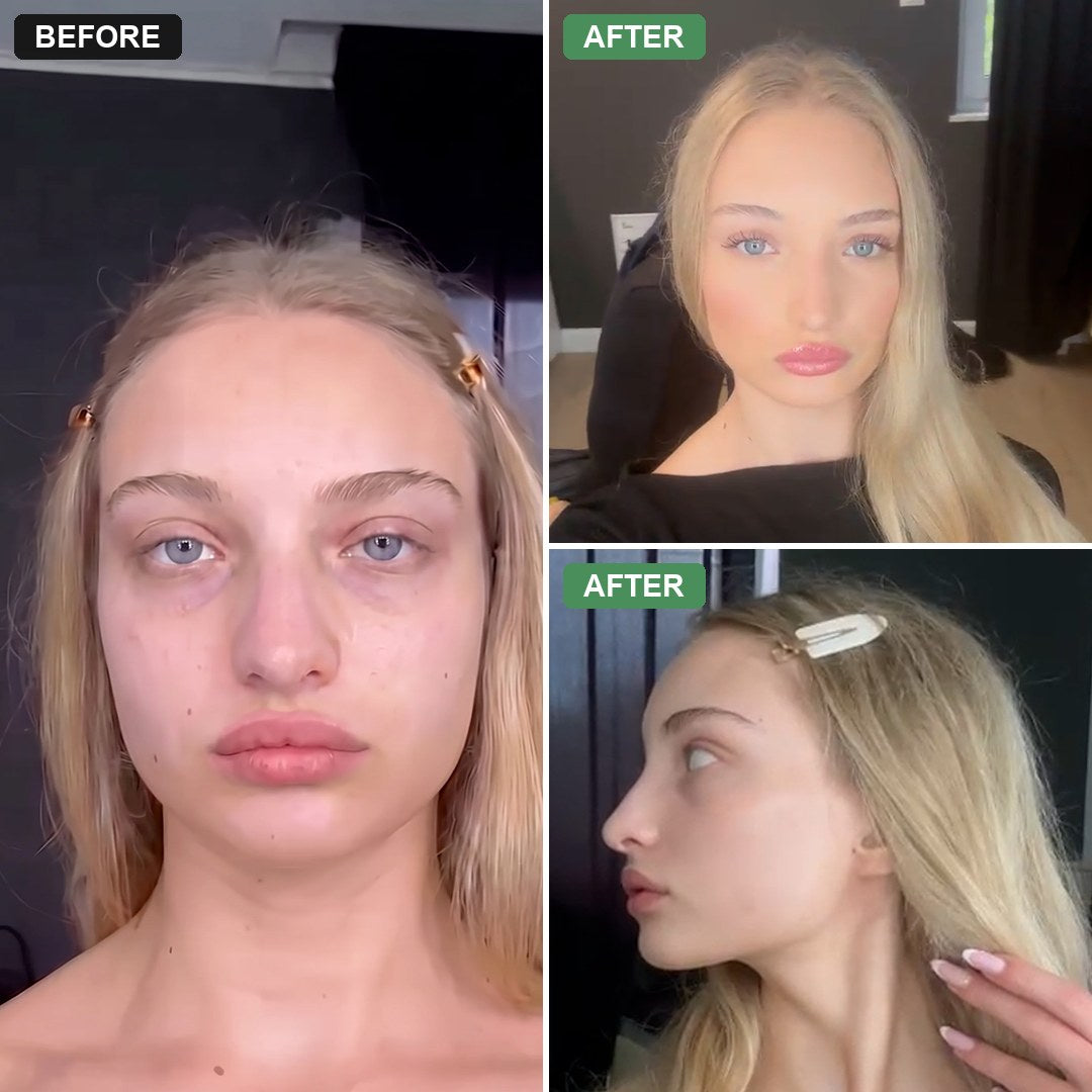 Before and after using The Sculpt Brush
